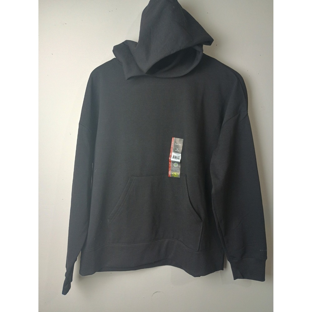 Athletic Works Womens Super Soft Hoodie Black Soot Recycled Modal AW36HQ015839 M